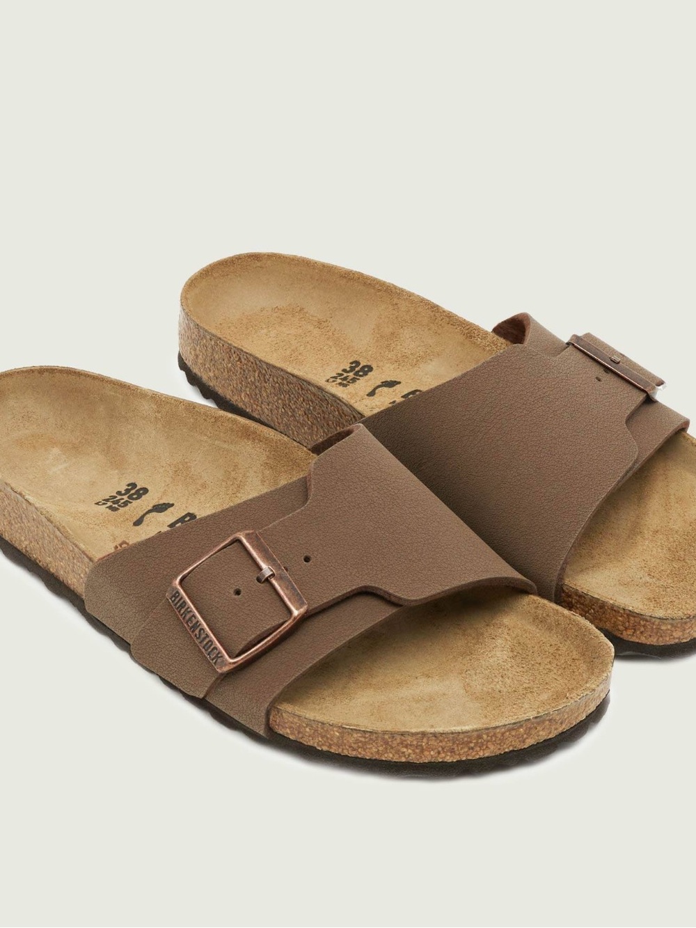 Birkenstock Catalina women size 10 Brown Single Strap Slide Sandals - Picture 14 of 14